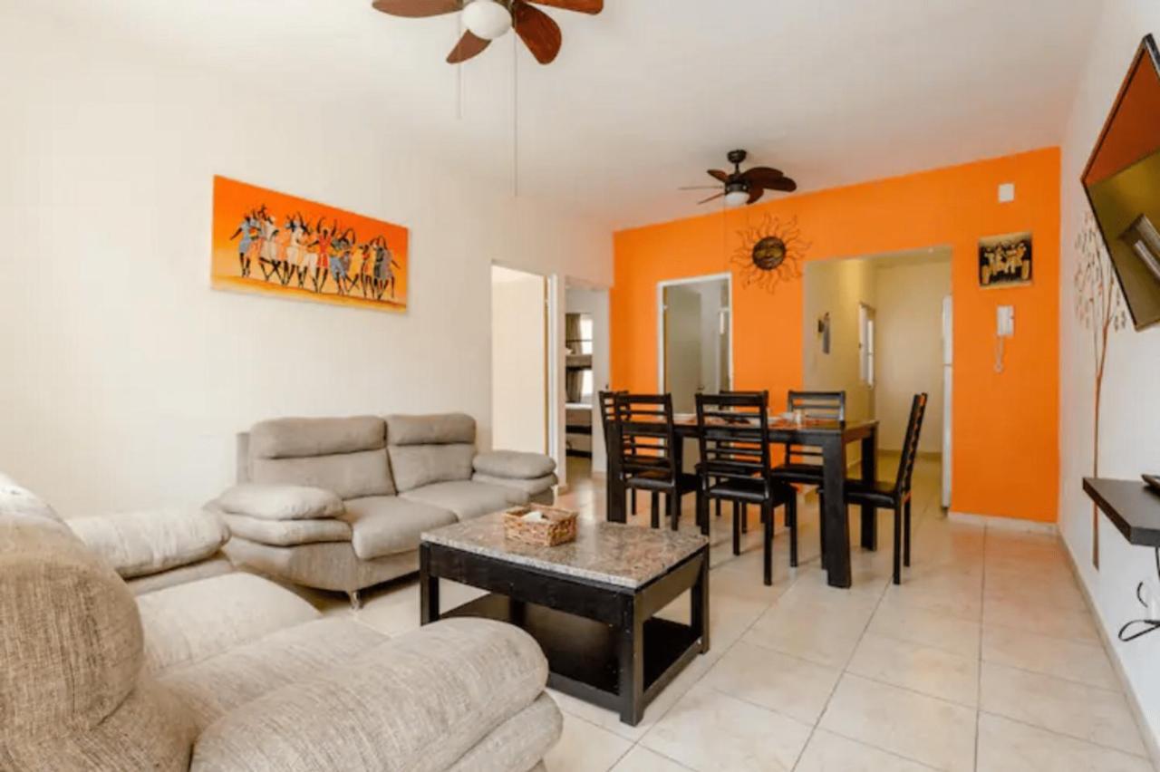 Apartamento en Fraccionamiento Privado 6 personas con piscina cerca de la Playa Playa del Carmen Exterior foto